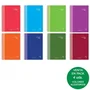 Sam - Pacsa Cuaderno con Espiral Rayado Sam Premium A5, 120 Hojas, 4 Unidades, Colores Surtidos